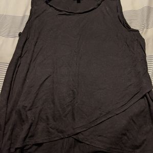 Black draped tank
